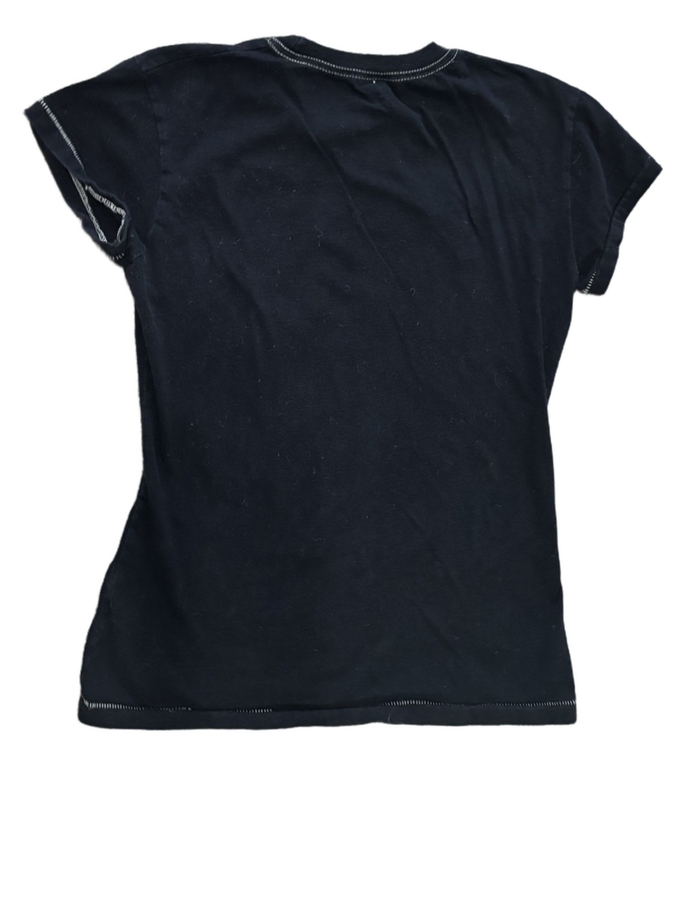 Y2K Rocker Graphic Tee Black - Hard Rock Cafe Los Angeles Guitar Roses - M - Picture 4 of 5